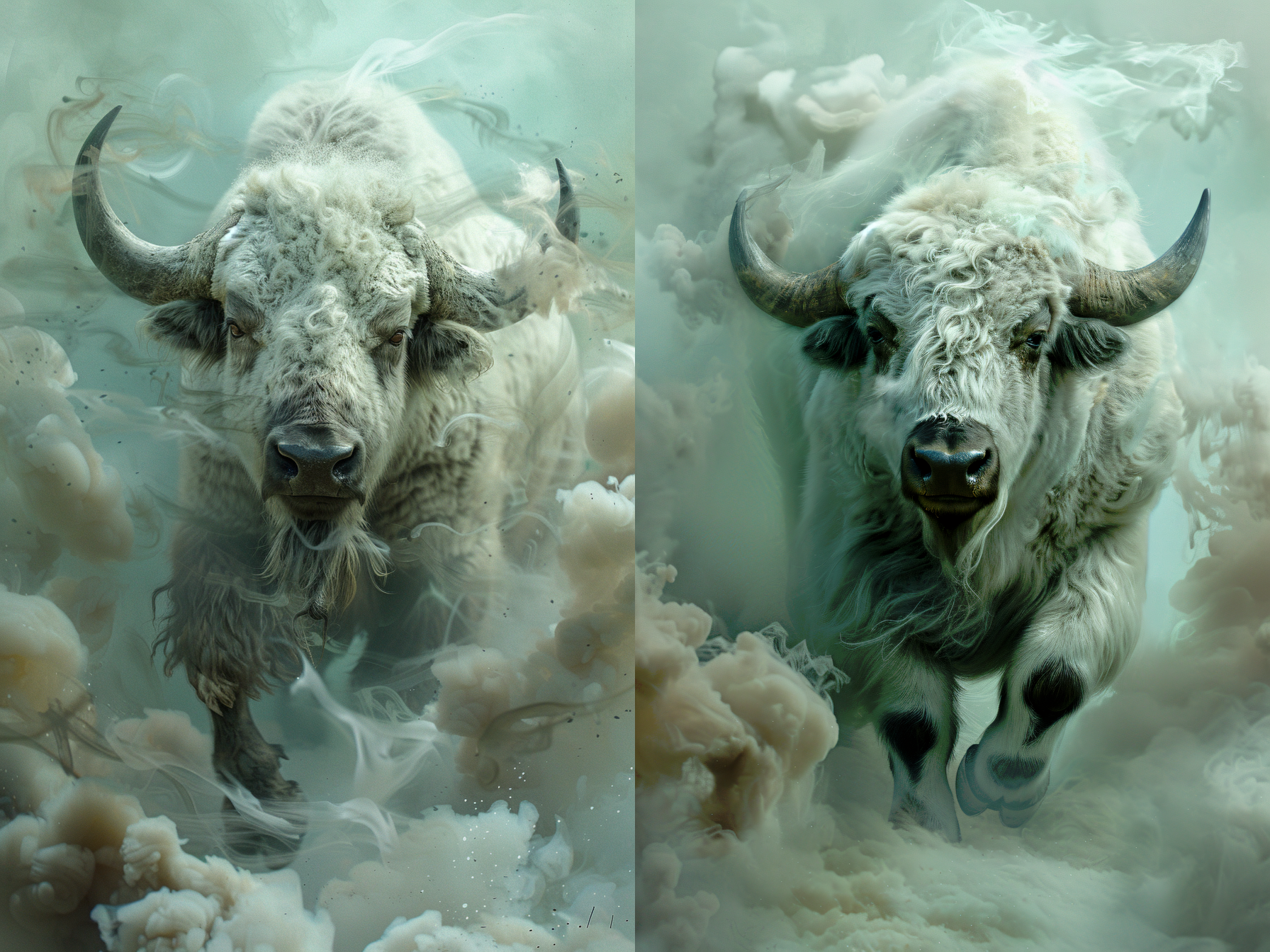 Fantasy Buffalo Artwork