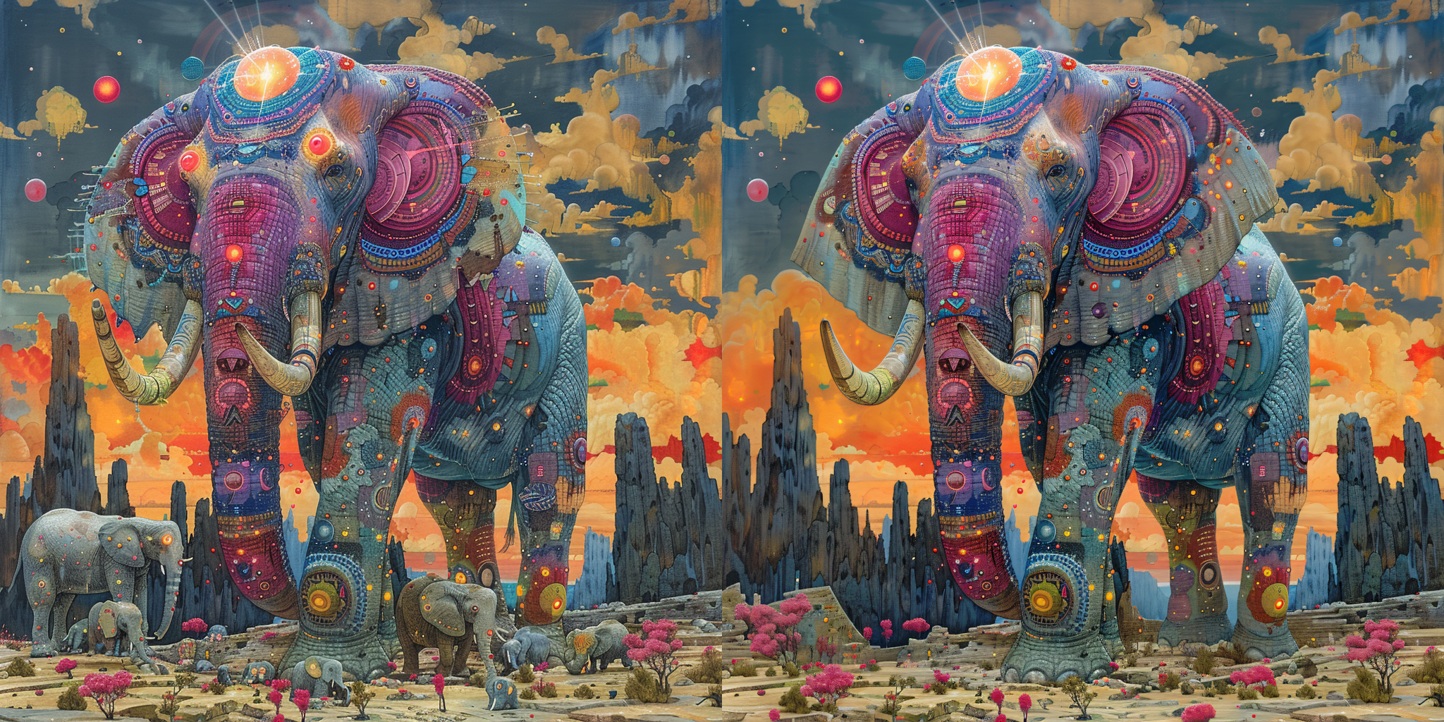 Otherworld Elephant Artwork