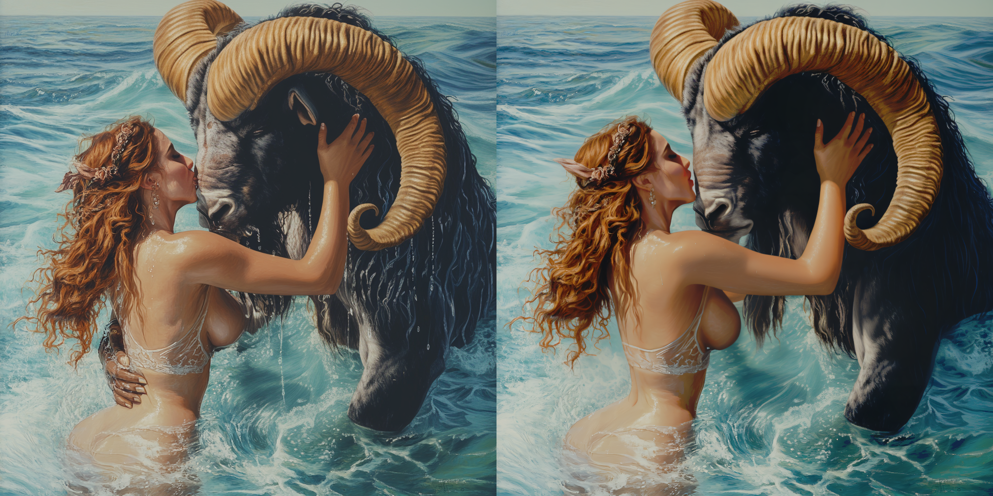 Siren and Beast Artwork