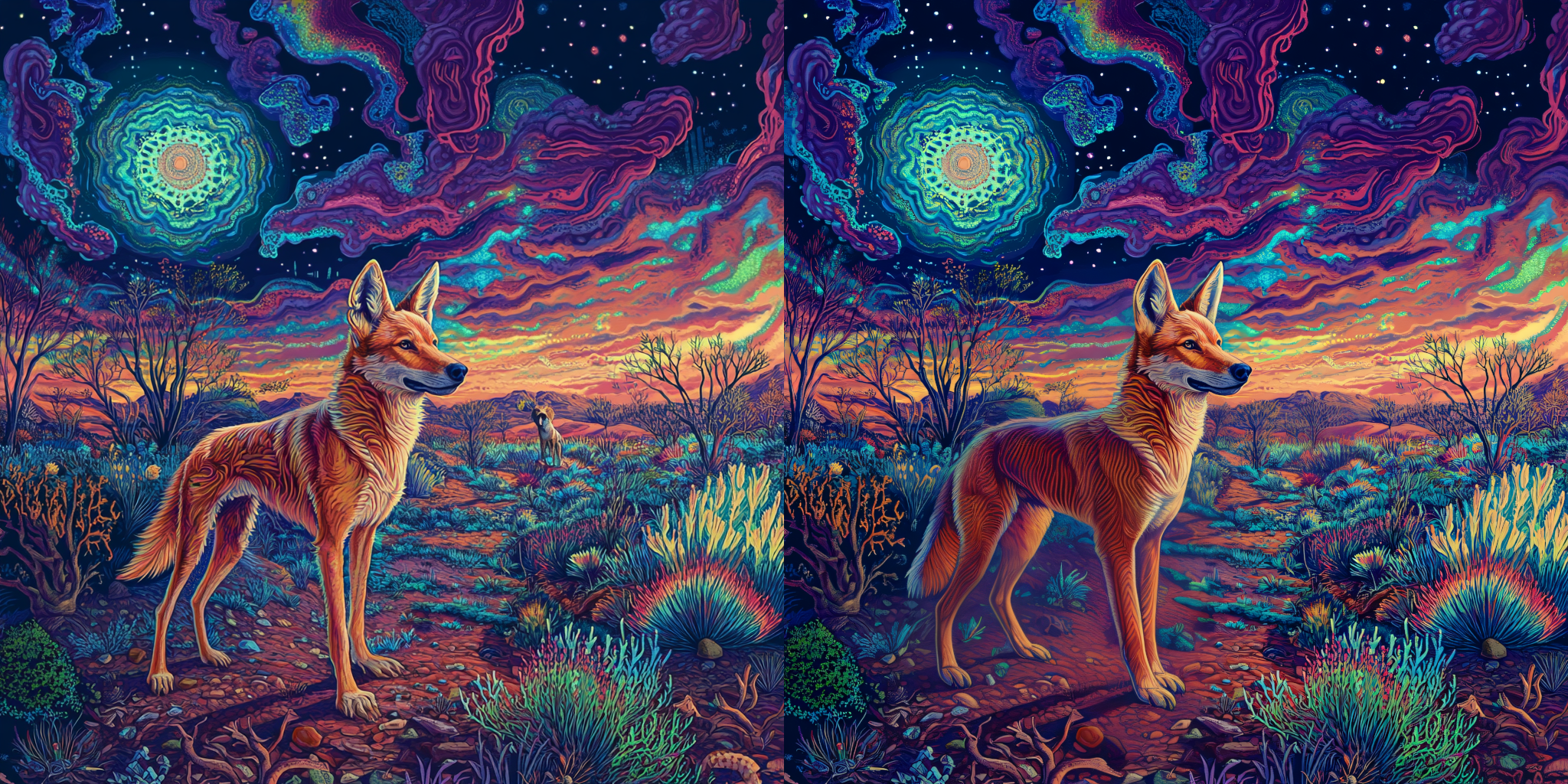 Smiling Dingo Artwork