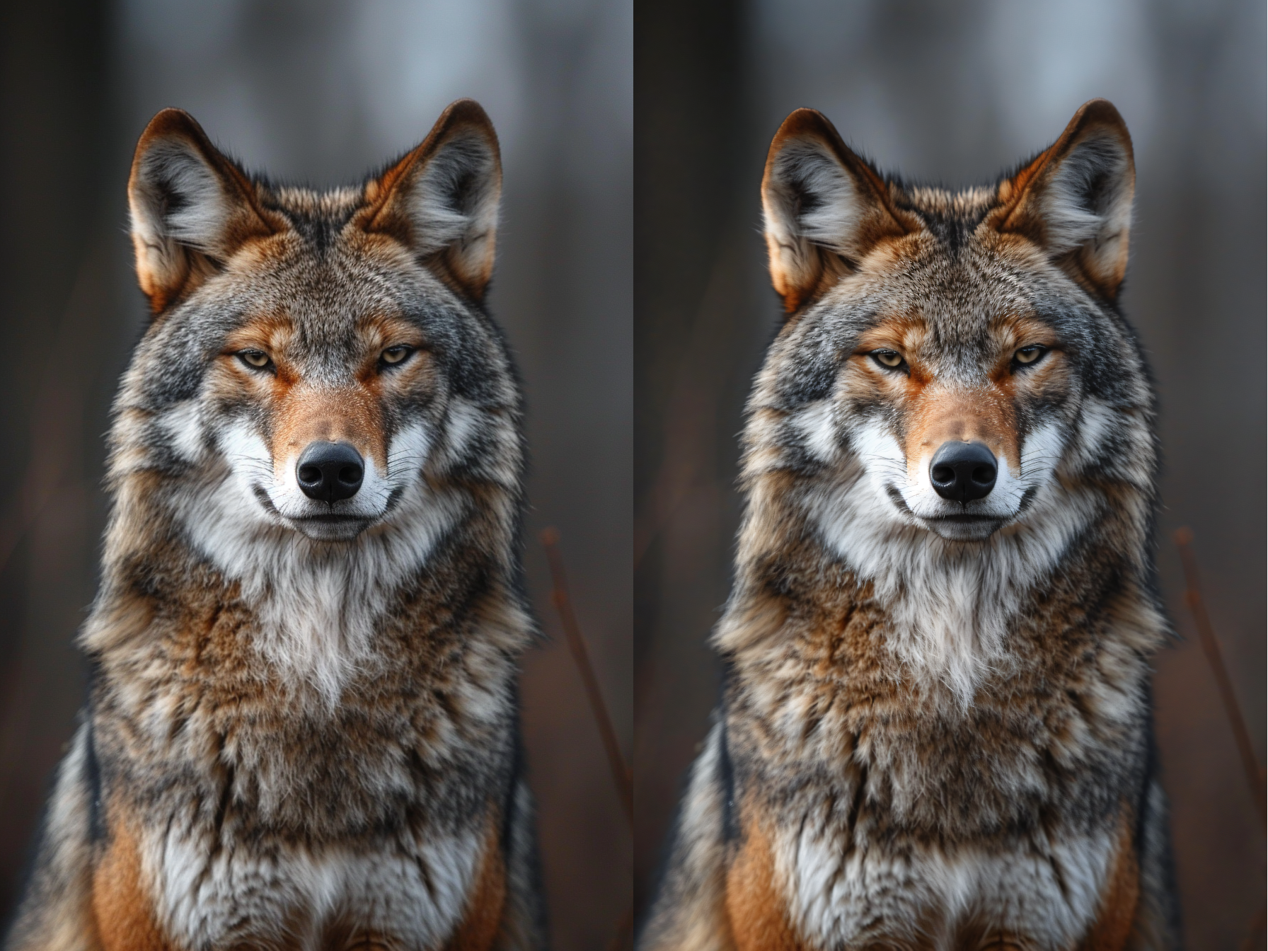 Smirking Wolf Artwork